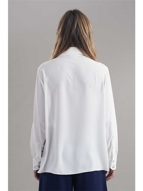 Camicia in crepe Love To Love by Gai Mattiolo | LV1813BIANCO